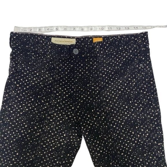 Anthro Pilcro and the Letterpress Serif Legging Cords Black and Gold Size 28‎ - Picture 11 of 11